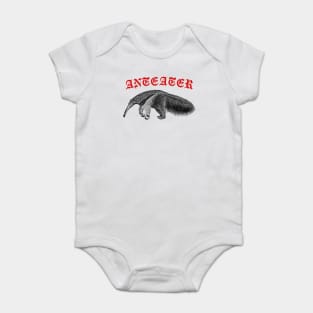 Anteater //// Snouty Long Boi Fan Art Design Baby Bodysuit